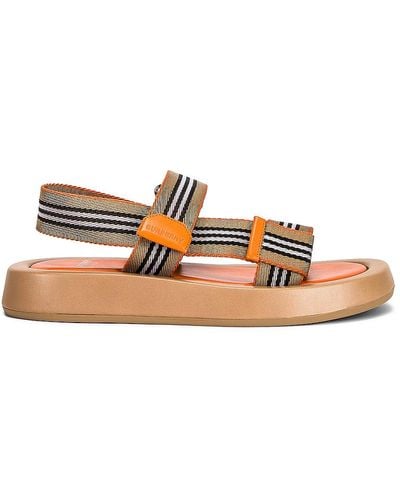 Burberry Eve Sandals - Multicolor