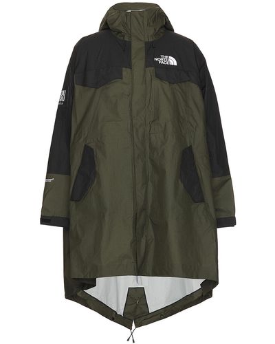 The North Face Soukuu Hike Packable Fishtail Shell Parka - Gray
