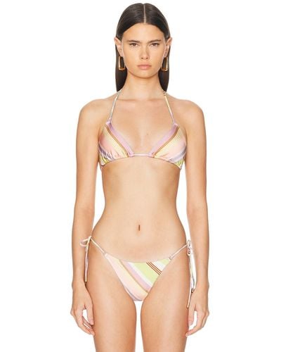 Zimmermann Halliday Mini Try Bikini - Natural