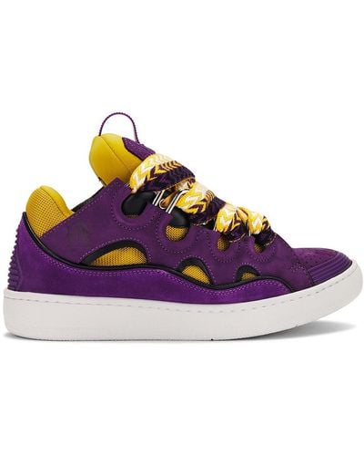 Lanvin Curb Sneaker - Purple