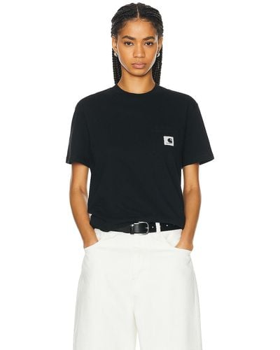 Carhartt Short Sleeve Pocket T-shirt - Black