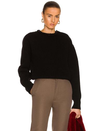 Bottega Veneta Rib Sweater - Black