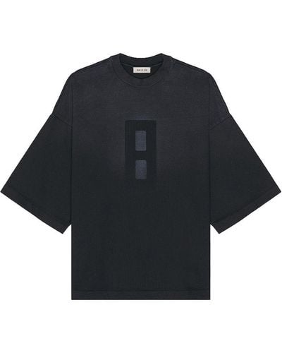 Fear Of God Airbrush 8 Ss Tee - Blue