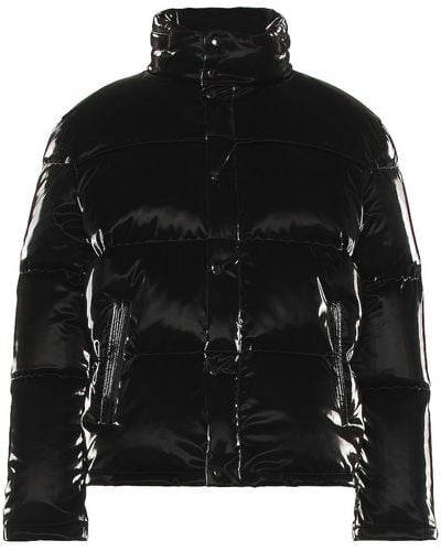 Saint Laurent Doudoune Oversize Jacket - Black