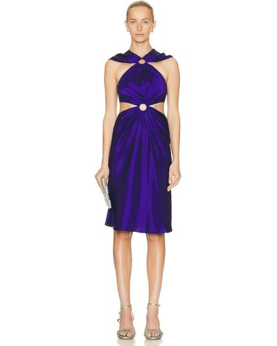 Stella McCartney Sleeveless Midi Dress - Purple