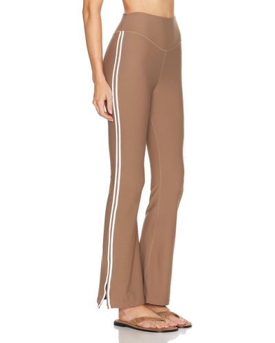 The Upside Peached Florence Flare Pant - Brown