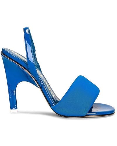 The Attico Rem 105 Sandal - Blue