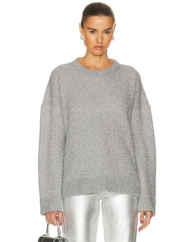Rabanne Pullover Sweater - Gray