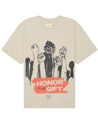 Honor The Gift A-spring Dignity Tee - White