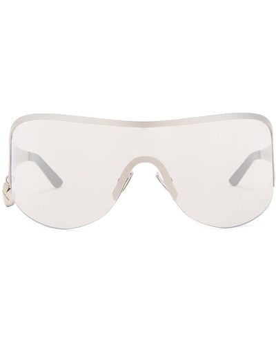 Acne Studios Rounded Shield Sunglasses - Multicolor