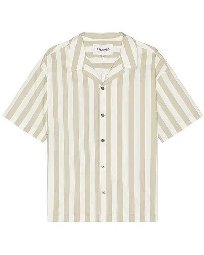 FRAME Camp Collar Shirt - White