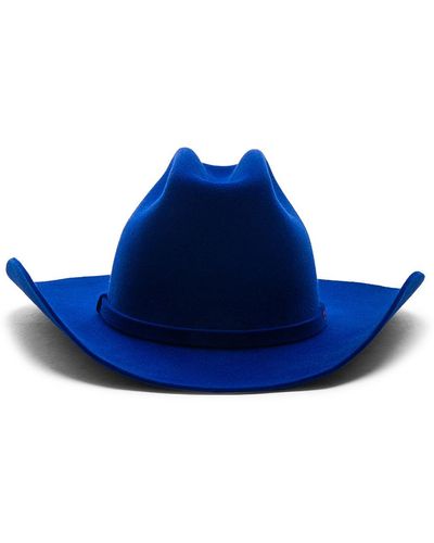 CALVIN KLEIN 205W39NYC Cowboy Hat - Blue