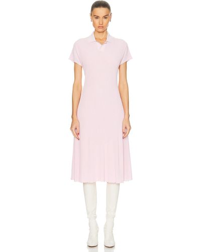 Burberry Short Sleeve Dress - Pink