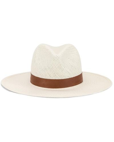 Janessa Leone Michon Packable Hat - White