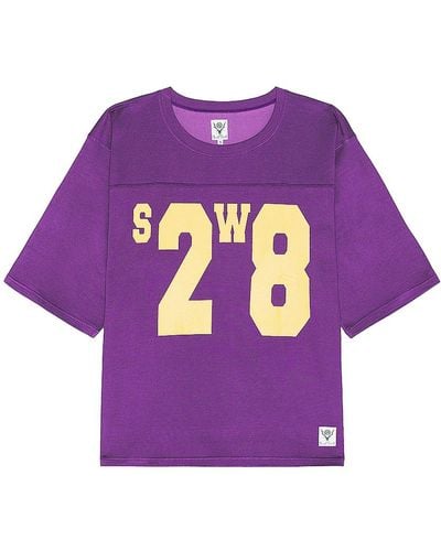 South2 West8 Hockey Tee Rc Jersey - Purple