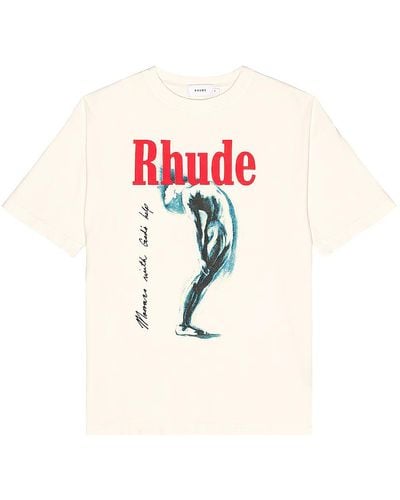 Rhude Off-white T-shirt