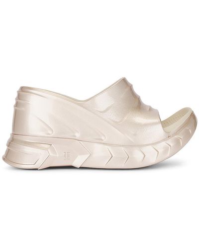 Givenchy Marshmallow Slider Wedge Sandal - White