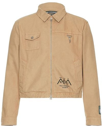 Reese Cooper Research Division Garment Dyed Work Jacket - Natural