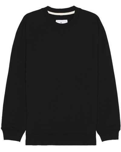 Reigning Champ Midweight Terry Classic Crewneck - Black