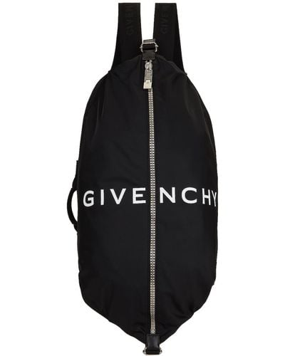 Givenchy G-zip Duffle Backpack Medium - Black