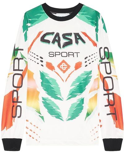 Casablancabrand Casa Moto Sublimated Long Sleeve T-shirt - Multicolor
