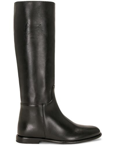 Etro Tall Boot - Black