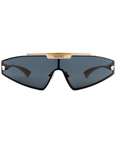 Versace Shield Sunglasses - Blue