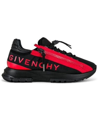 Givenchy Spectre Zip Runners Sneaker - Red