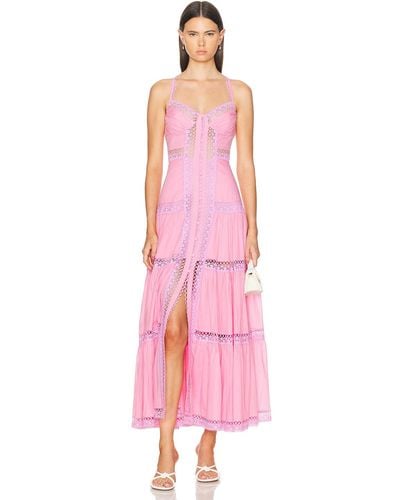 Charo Ruiz Ardele Long Dress - Pink