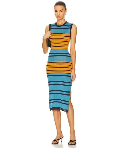 Marni Striped Dress - Blue