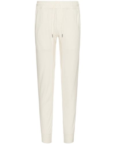 Tom Ford Lightweight Lounge Sweatpant - White