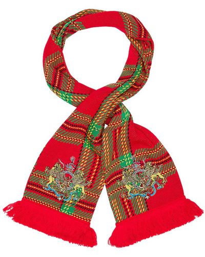 Liberal Youth Ministry Tartan Scarf - Red