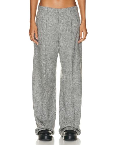 R13 Exposed Seam Trouser - Gray