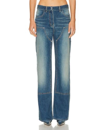 Givenchy Patches Wide Leg - Blue