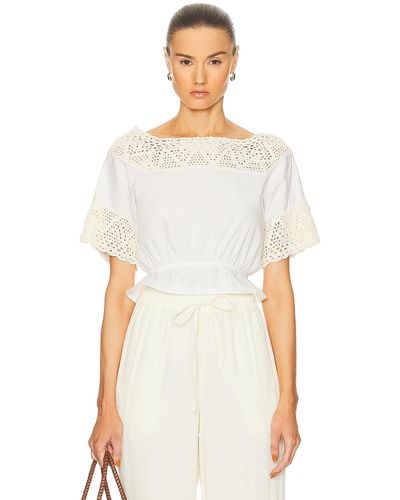 All That Remains Lily Blouse - White