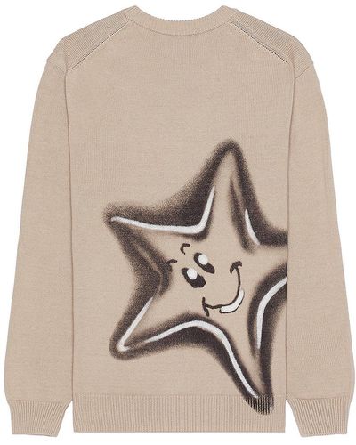 thisisneverthat Star Knit Sweater - Natural