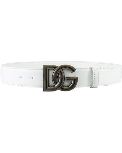 Dolce & Gabbana Belt - White