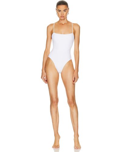 Wardrobe NYC One Piece Swimsuit - White