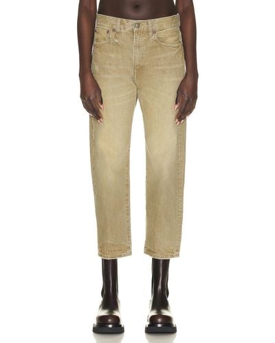 R13 Boyfriend Pant - Natural