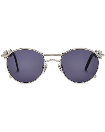 Jean Paul Gaultier Pas De Vis Sunglasses - Blue