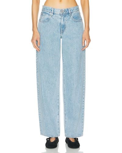 SLVRLAKE Denim Tess Straight Leg - Blue