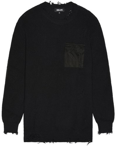 SER.O.YA Devin Sweater - Black