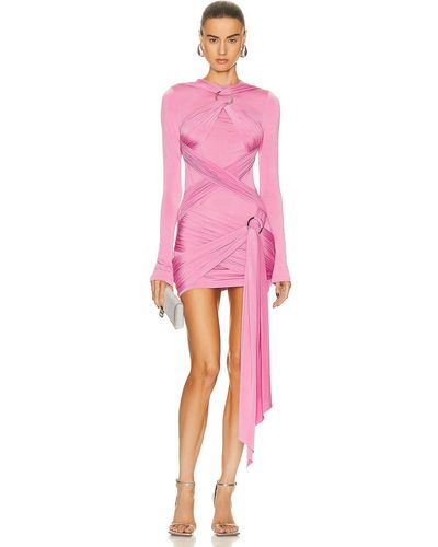 The Attico Fran Mini Dress - Pink