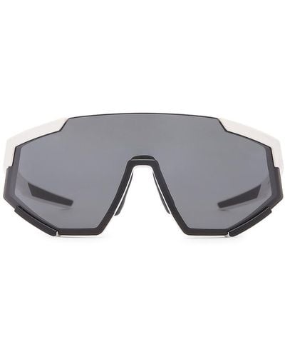 Prada Linea Rossa Shield Sunglasses - Gray