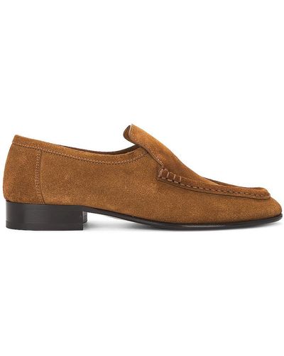 The Row New Soft Loafer - Brown