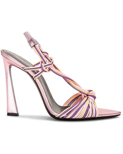 Saint Laurent Strappy Sandal - Pink