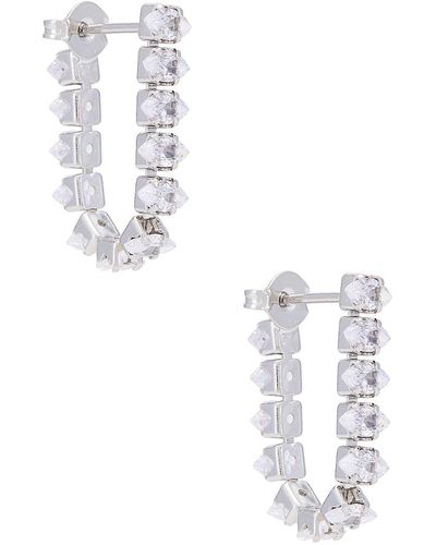 Jordan Road Jewelry Natalie Earrings - White