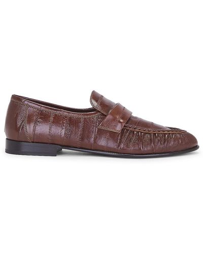 The Row Soft Loafer - Brown