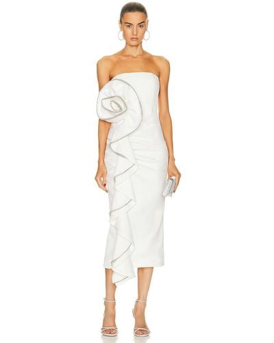 Rachel Gilbert Santiago Dress - White