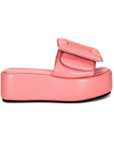 Boyy Puffy Platform Sandal - Pink
